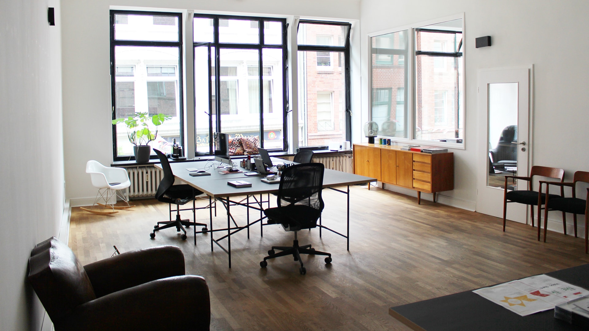 Office in Deichstraße, Hamburg Interieur
